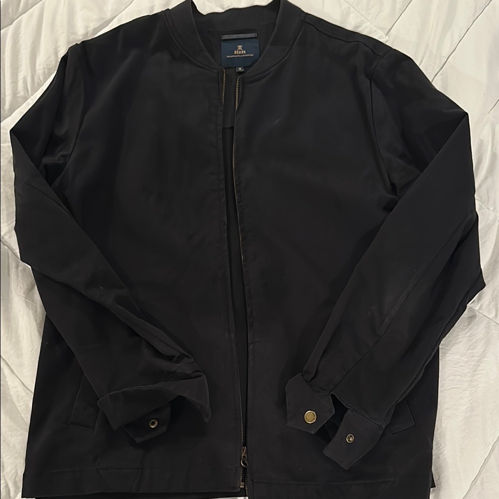 Roark Black Bomber Jacket